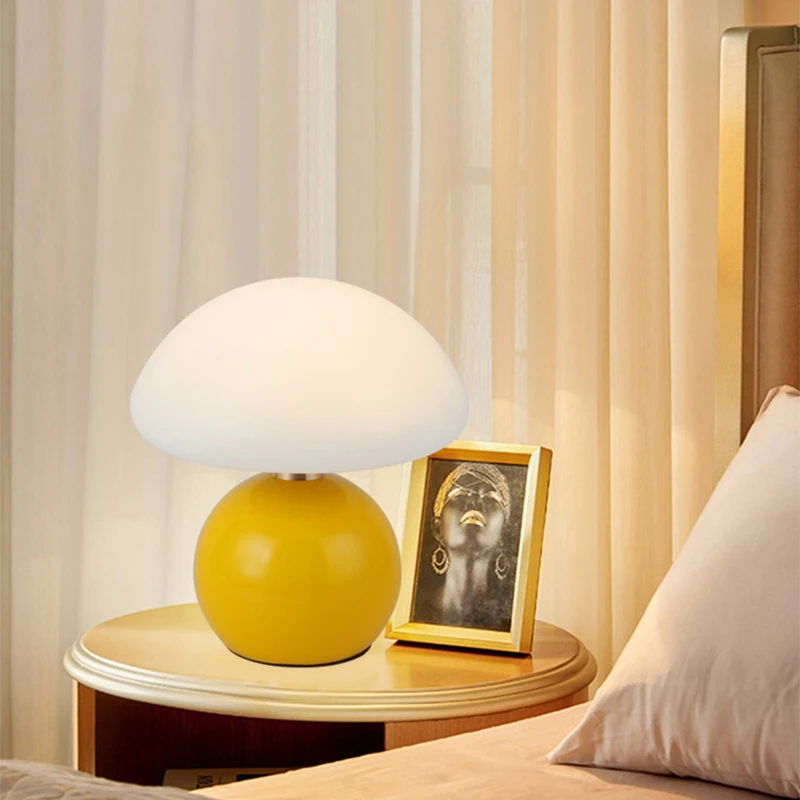 USB Mushroom Night Light Charg - огляд і ціна Mushroom Table Lamp