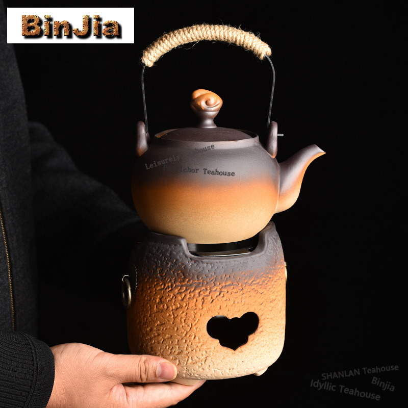 Crude Pottery High-handled Pot - огляд і ціна Candle Holder Set