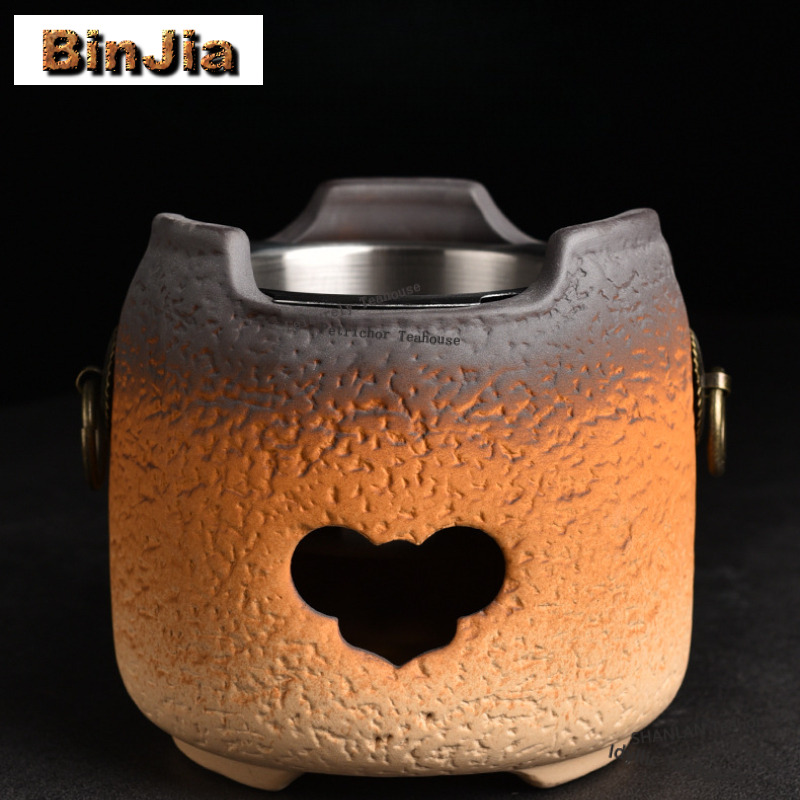 Crude Pottery High-handled Pot - огляд і ціна Candle Holder Set