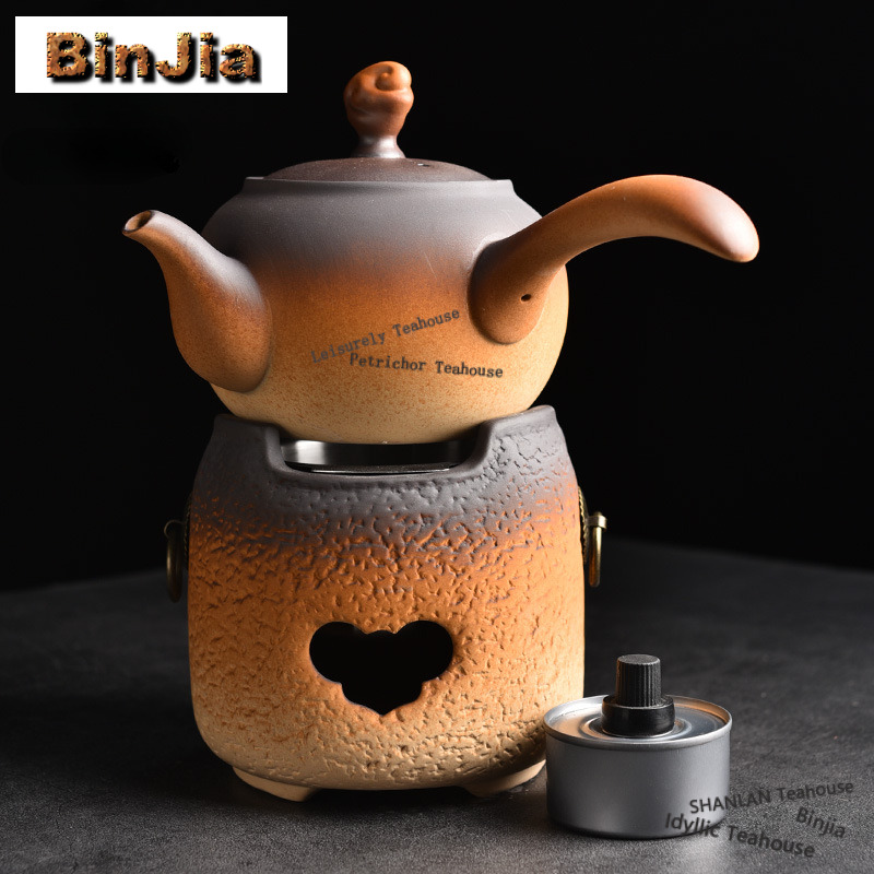 Crude Pottery High-handled Pot - огляд і ціна Candle Holder Set