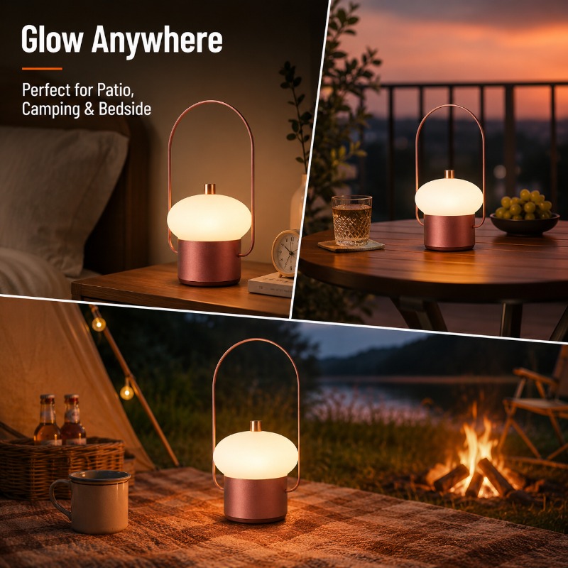 Rechargeable Portable Mushroom - огляд і ціна Mushroom Table Lamp
