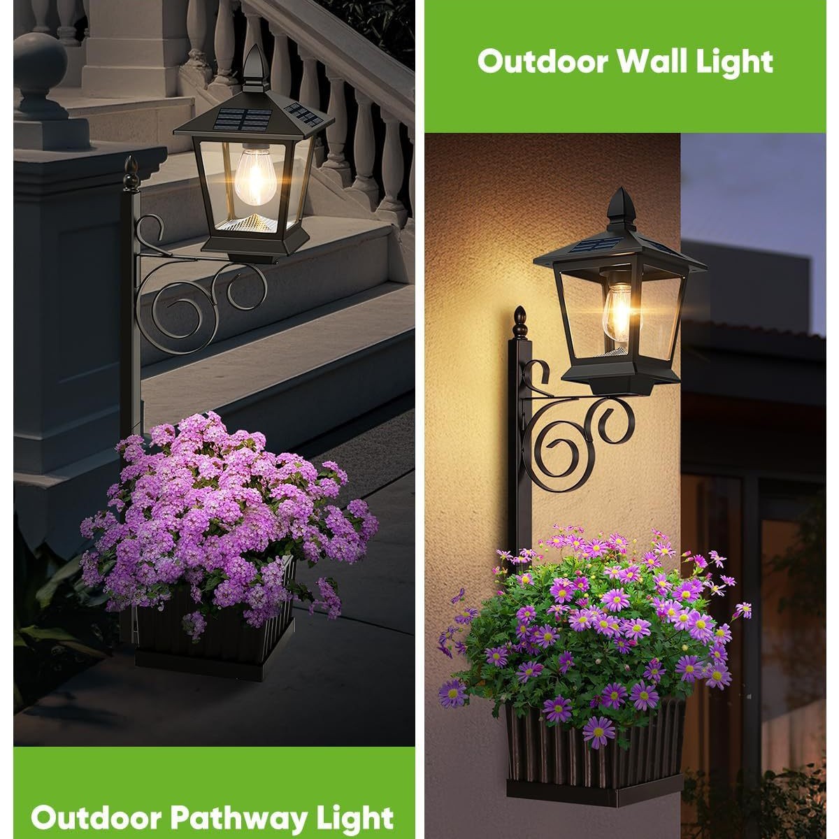 2 in 1 Solar Planter Lamp Wate - огляд і ціна Lighting Decor Outdoor
