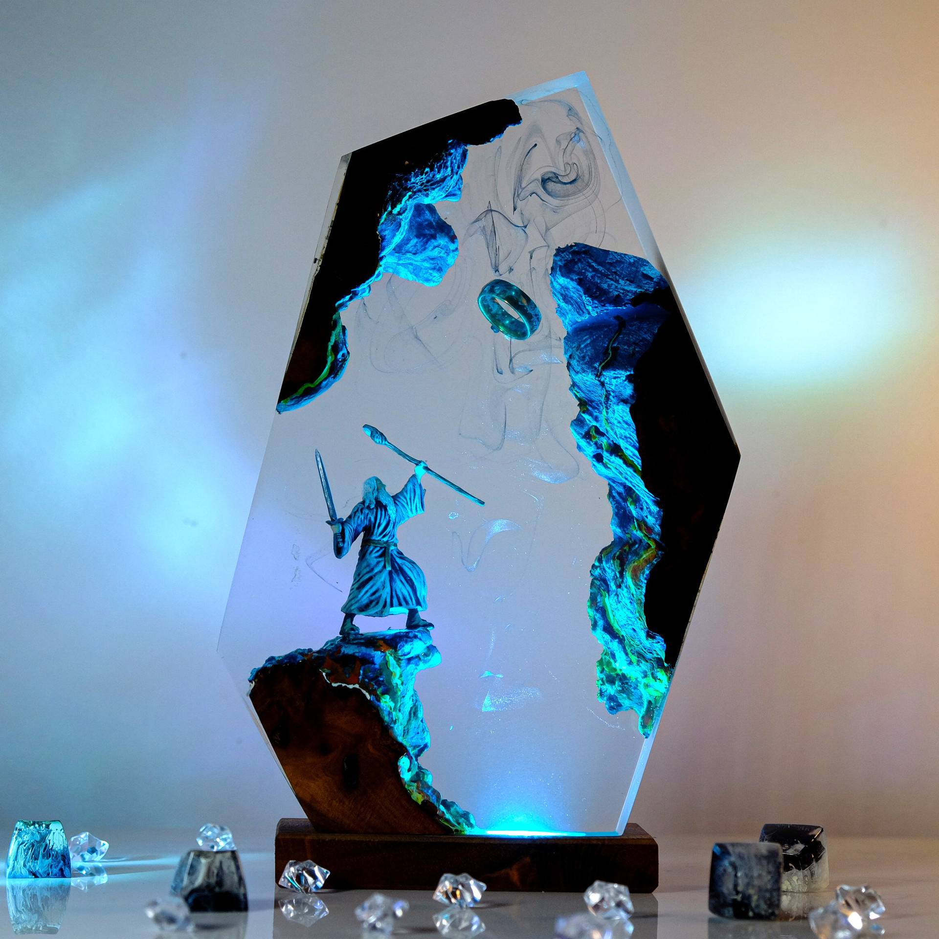 Movie Scence Figure Table Resi - огляд і ціна Lighting Decoration For Wedding