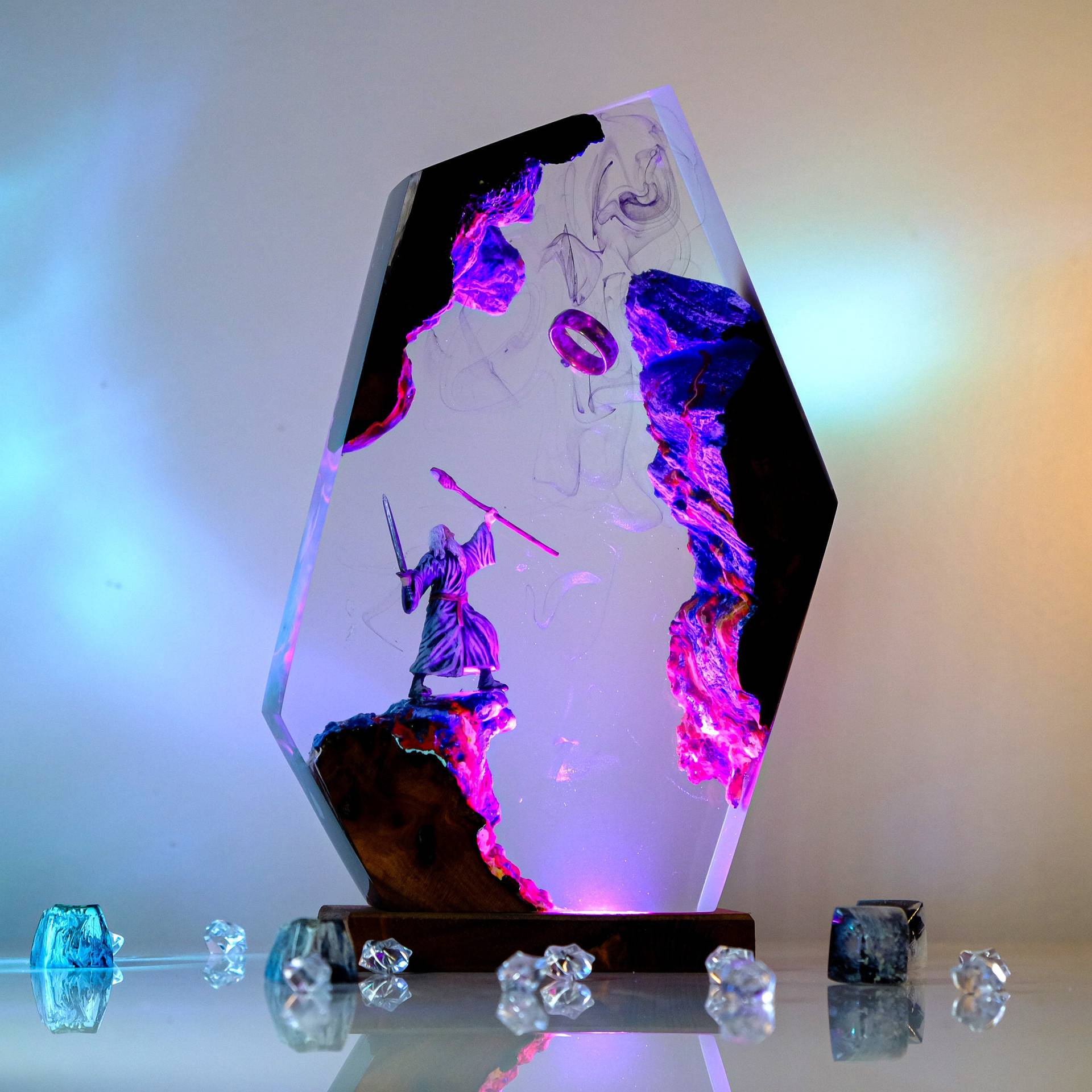 Movie Scence Figure Table Resi - огляд і ціна Lighting Decoration For Wedding