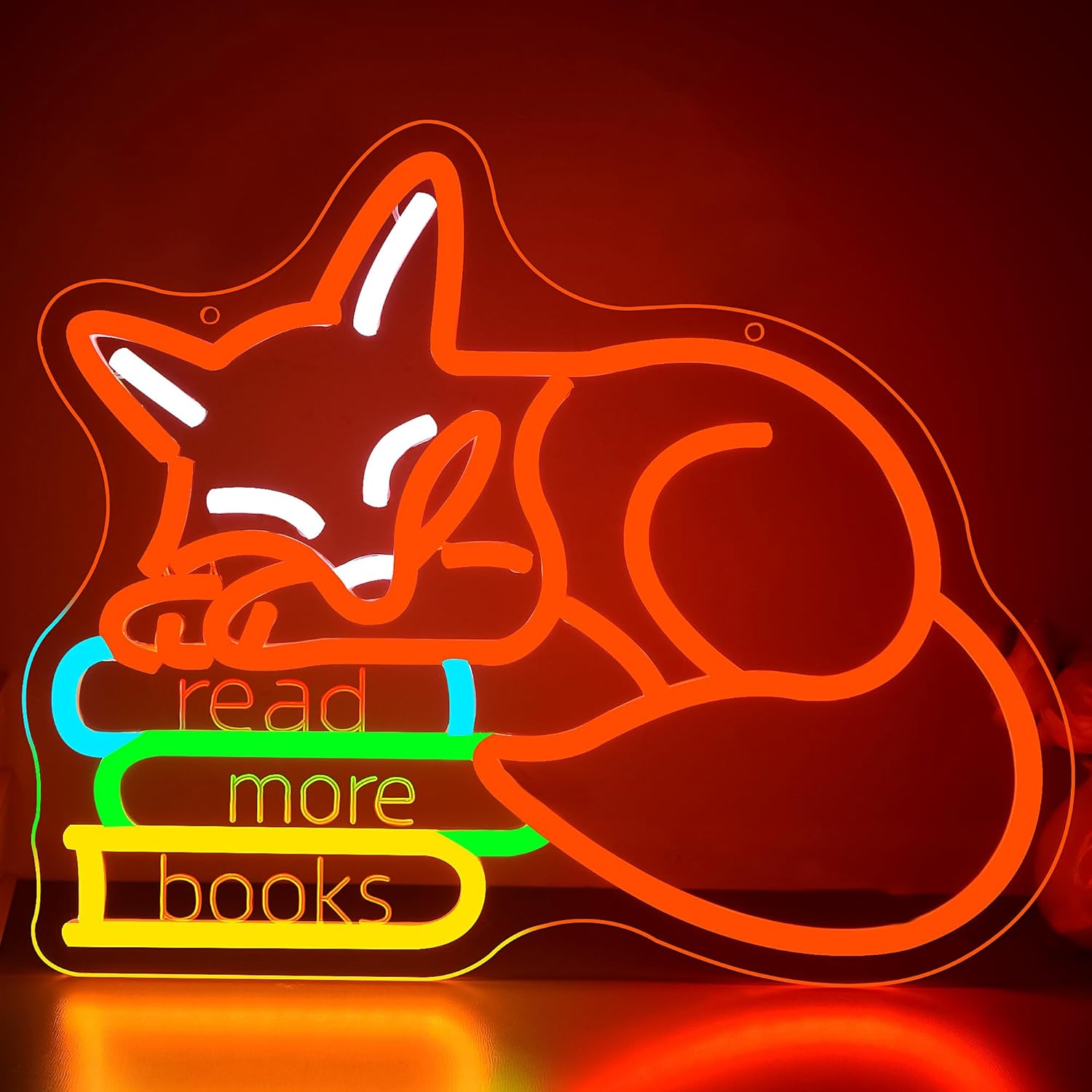 Read More Books Neon Sign Room - огляд і ціна Lighting Decor And More