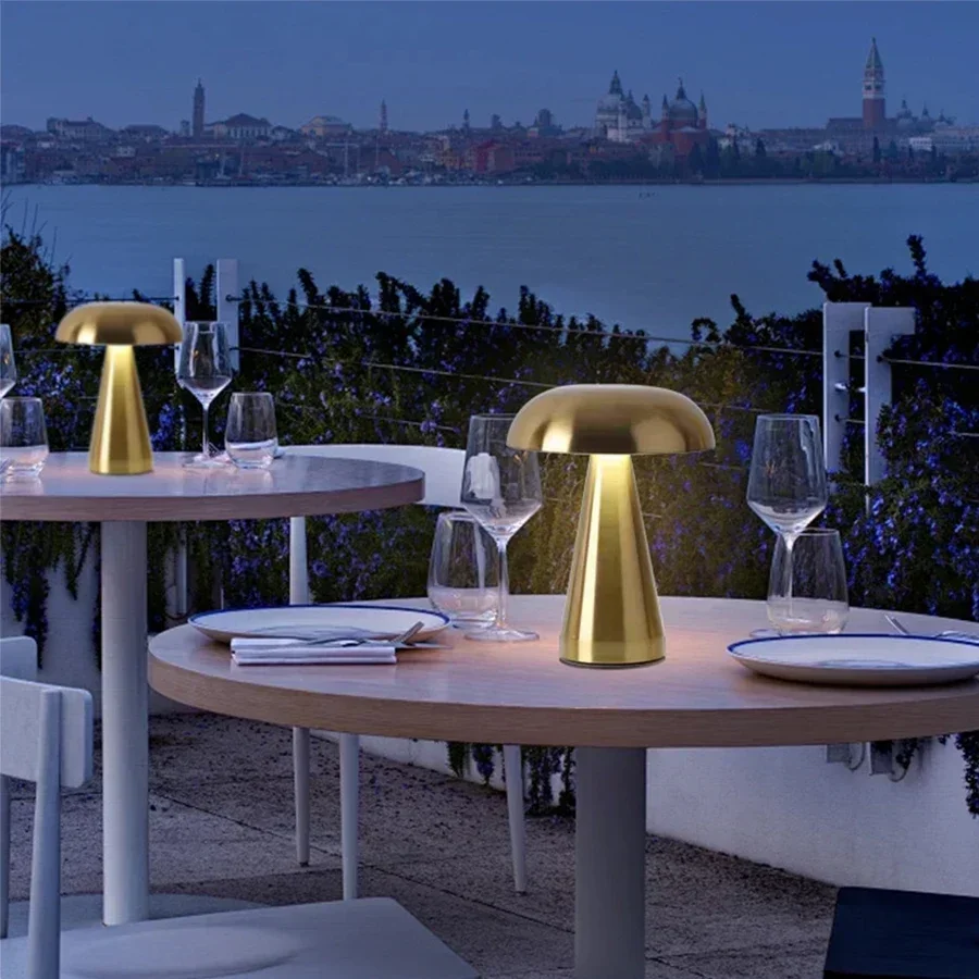 LED Table Lamp Retro Mushroom  - огляд і ціна Mushroom Table Lamp