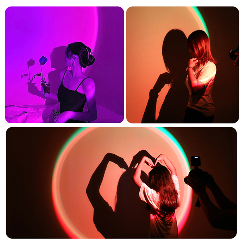 RGB Sunset Lamp Video Light LE - огляд і ціна Sunset Lamp Projection