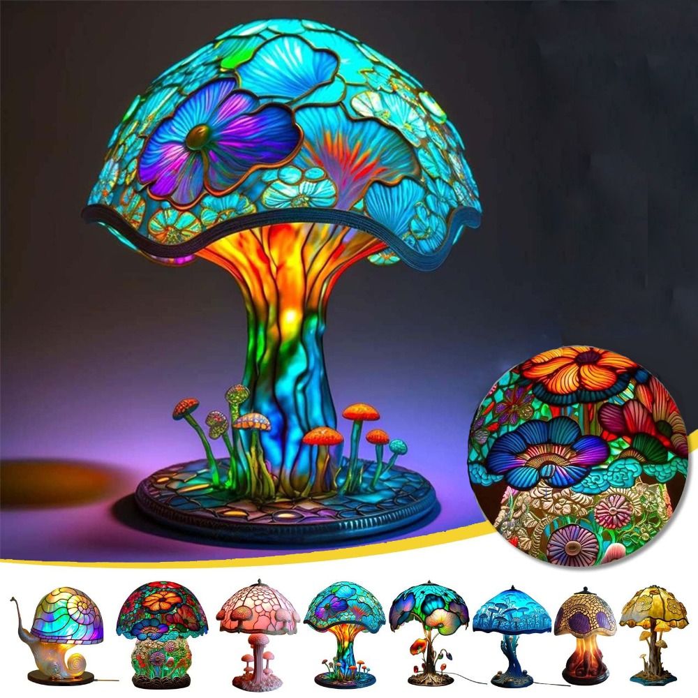 High-quality Aesthetic Design  - огляд і ціна Mushroom Table Lamp