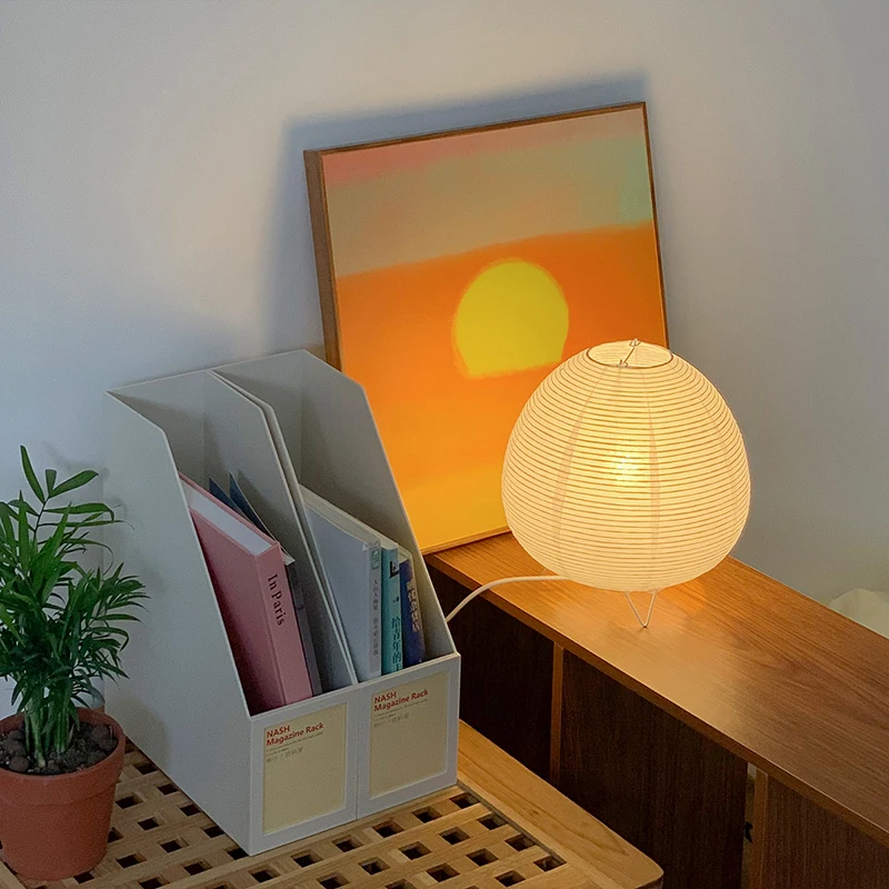 Japanese Rice Paper Lantern Le - огляд і ціна Floor Lamp Tripod