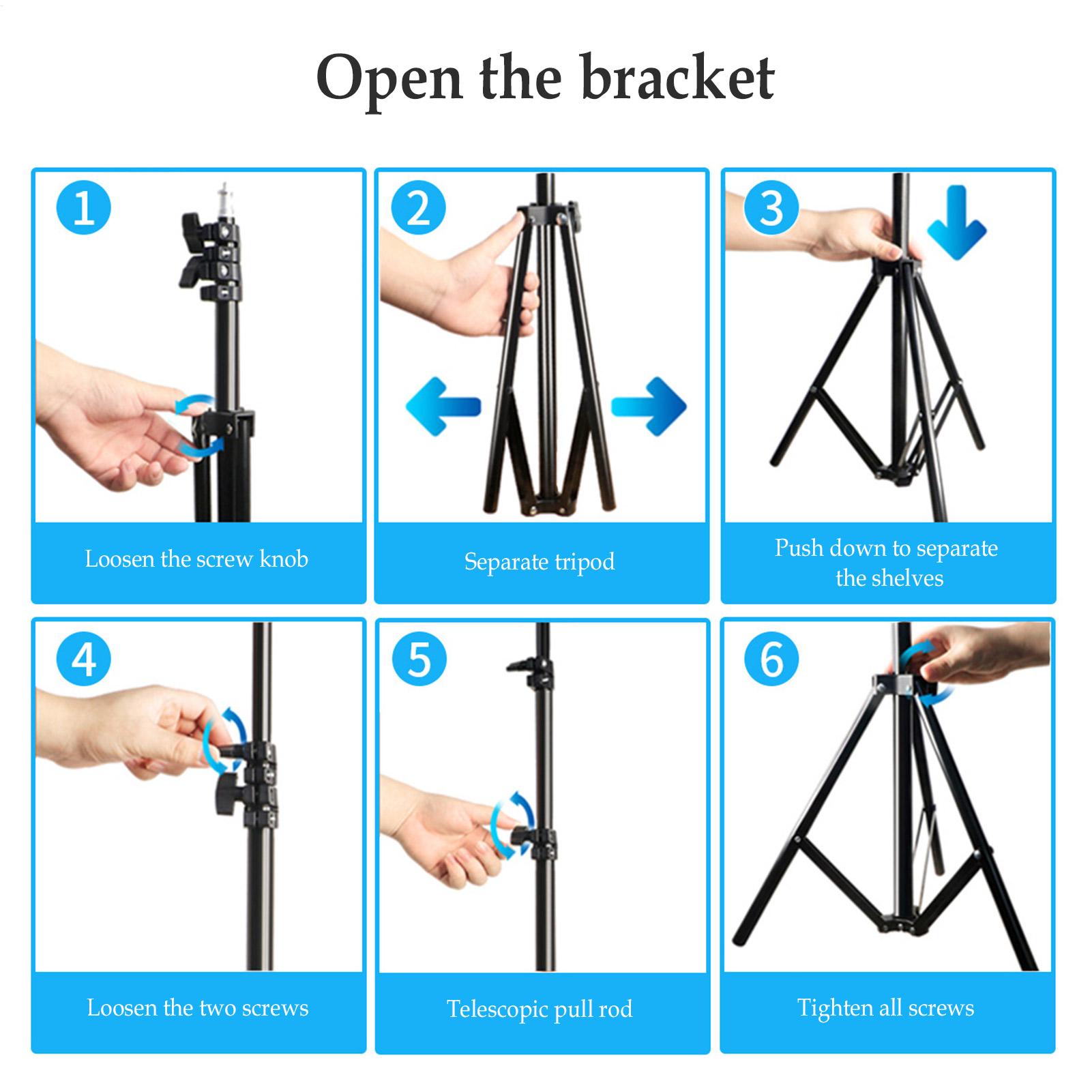 2m Camping light Stand Folding - огляд і ціна Floor Lamp Tripod