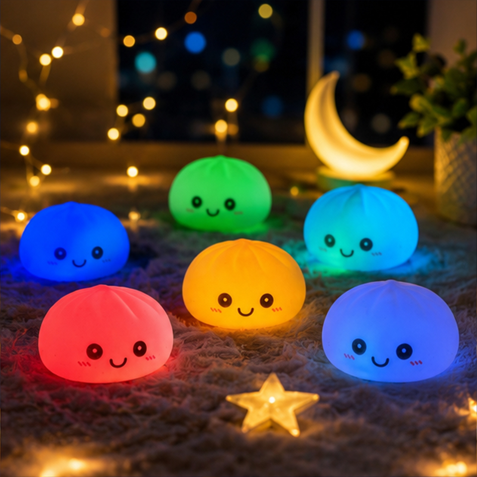 2027 LED Bun Squishy, Glowing  - огляд і ціна Lighting Decoration Ideas