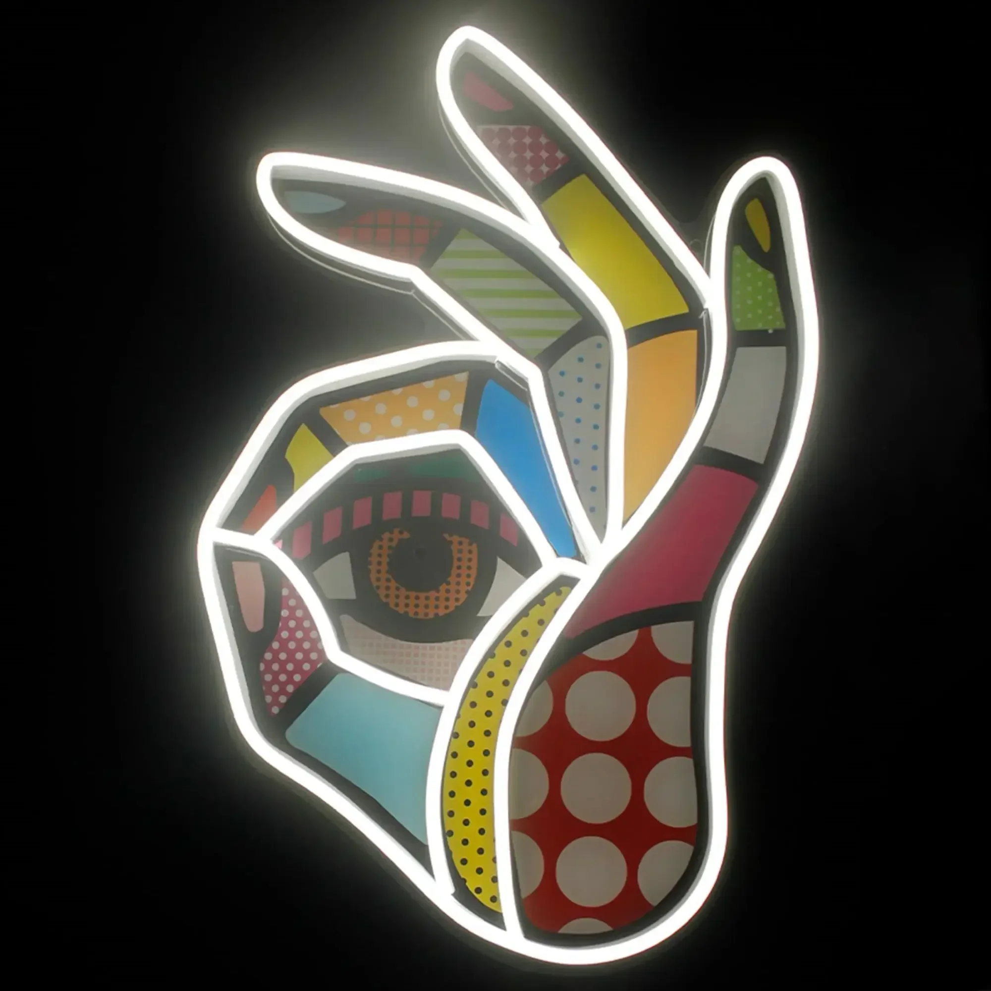 Okay Neon Sign Printed OK LED  - огляд і ціна Ok Lighting Decor