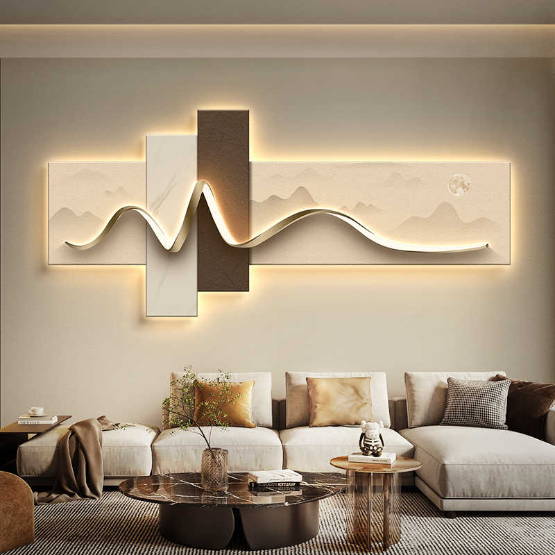 Living room decoration paintin - огляд і ціна Ambient Lighting Decor For Room