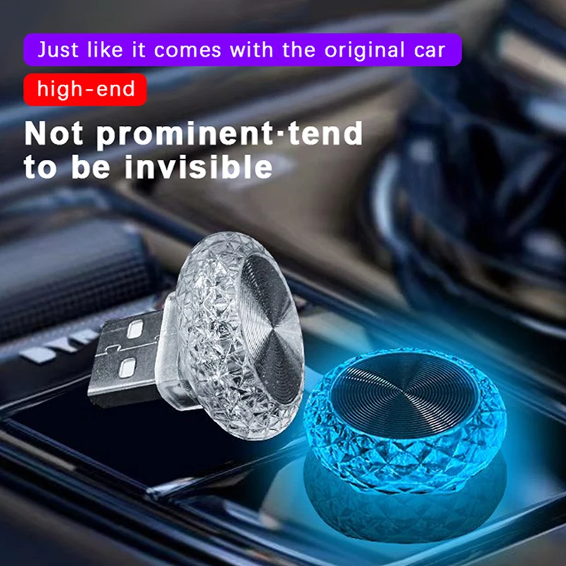 Portable Car USB Ambient Light - огляд і ціна Lighting Decoration Ideas