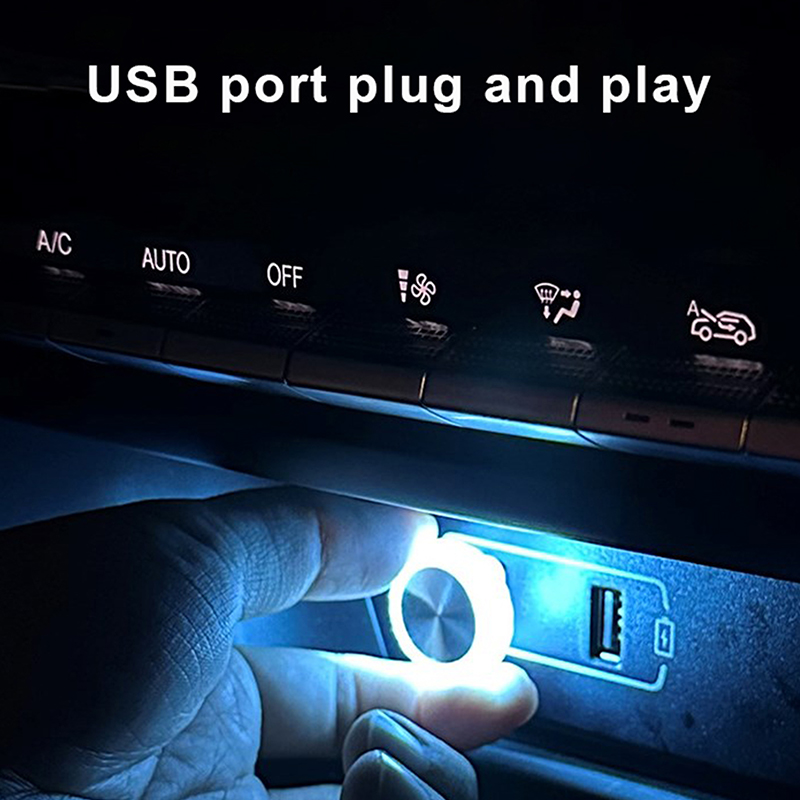 Portable Car USB Ambient Light - огляд і ціна Lighting Decoration Ideas
