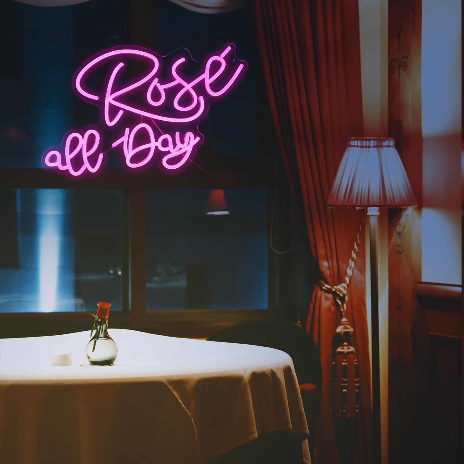 Rose All Day Neon Sign Dimmabl - огляд і ціна Lighting Decoration For Wedding