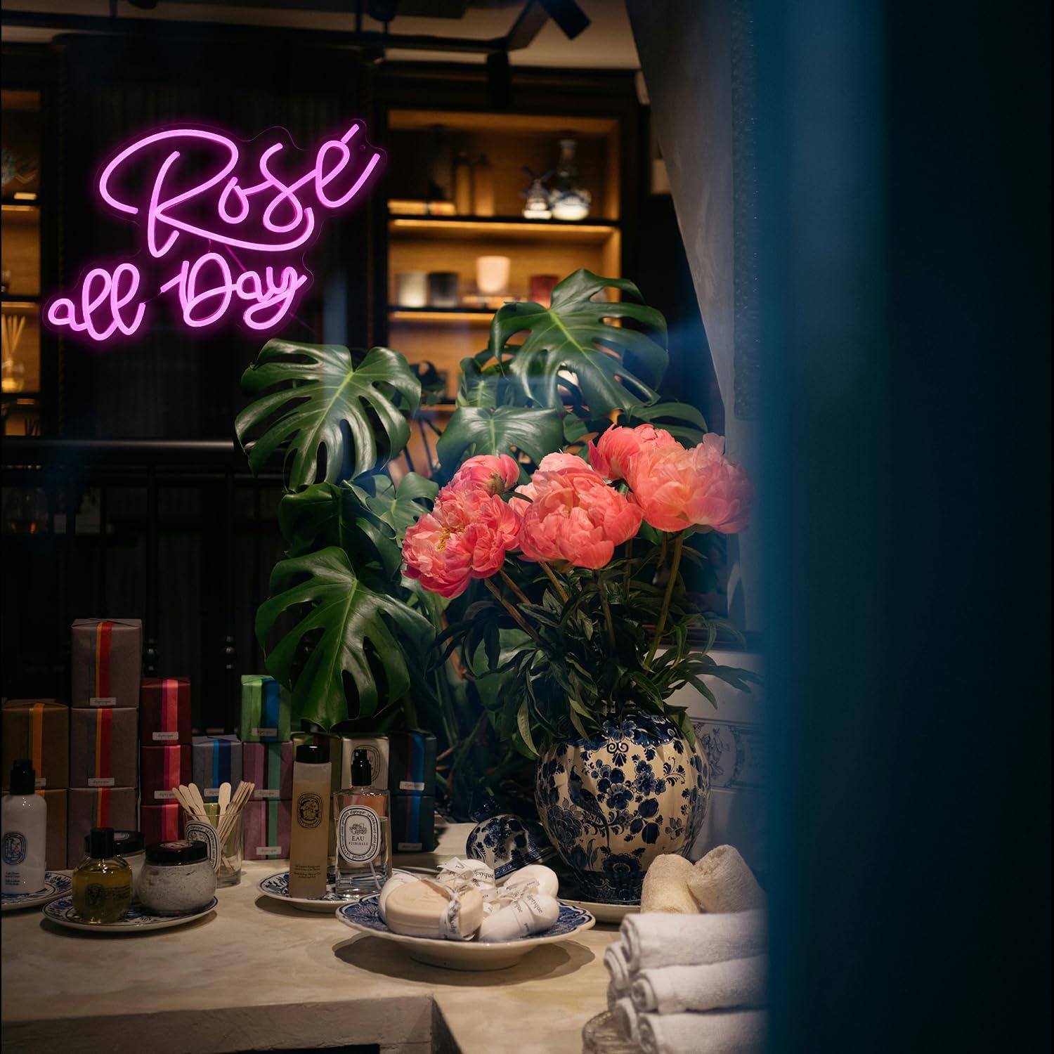 Rose All Day Neon Sign Dimmabl - огляд і ціна Lighting Decoration For Wedding