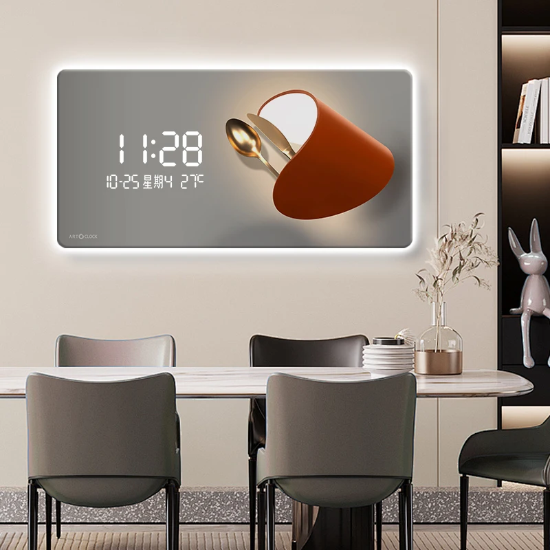 Home Decor LED Ambient Light W - огляд і ціна Lighting Home Decor Wall Clocks