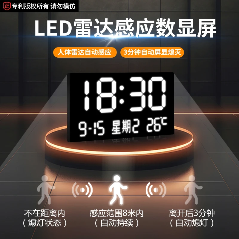 Home Decor LED Ambient Light W - огляд і ціна Lighting Home Decor Wall Clocks