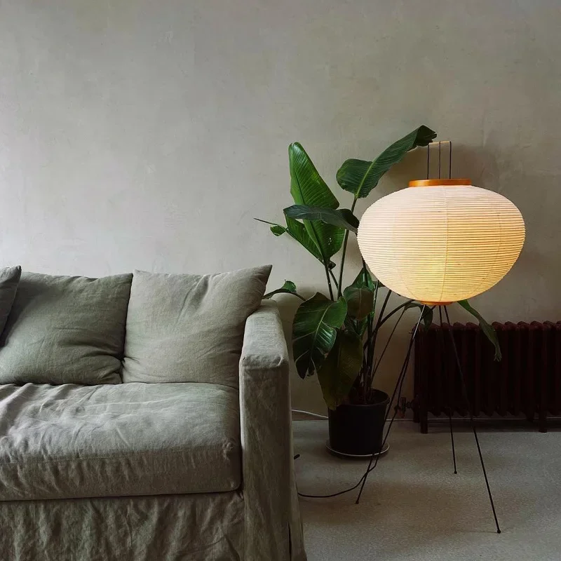 Japanese Akari Noguchi Rice Pa - огляд і ціна Floor Lamp Tripod