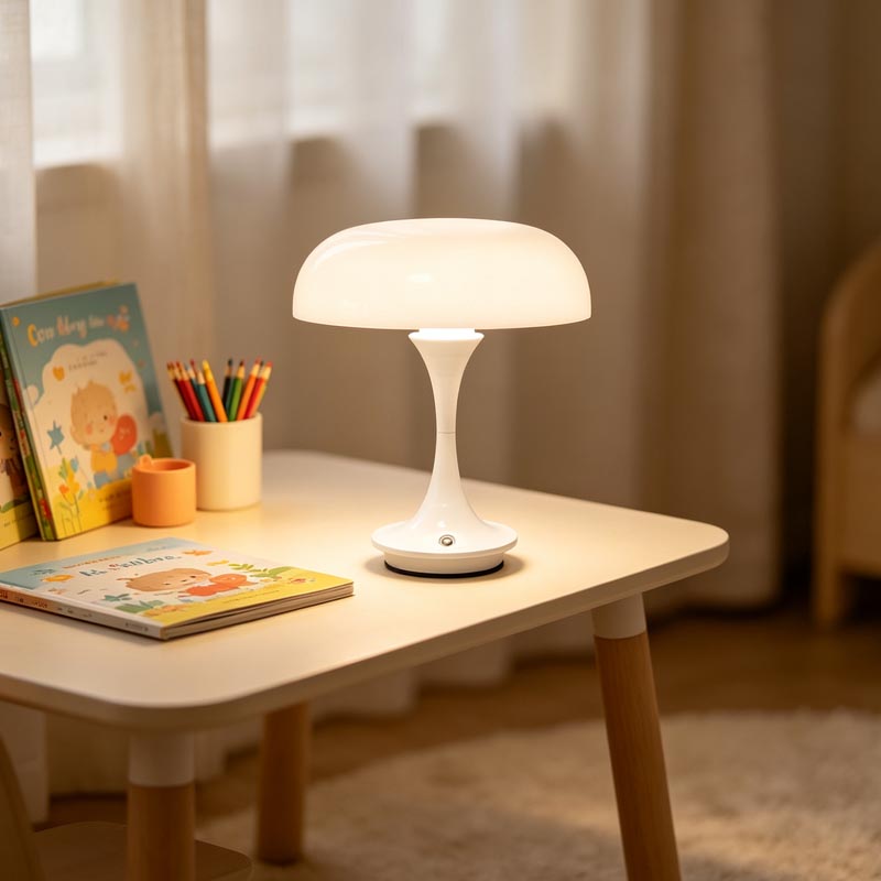 Retro Mushroom Table Lamp, Rec - огляд і ціна Mushroom Table Lamp