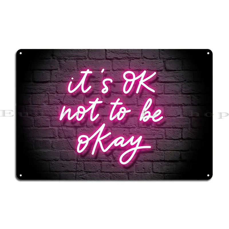It S Ok Not To Be Okay Neon Li - огляд і ціна Ok Lighting Decor