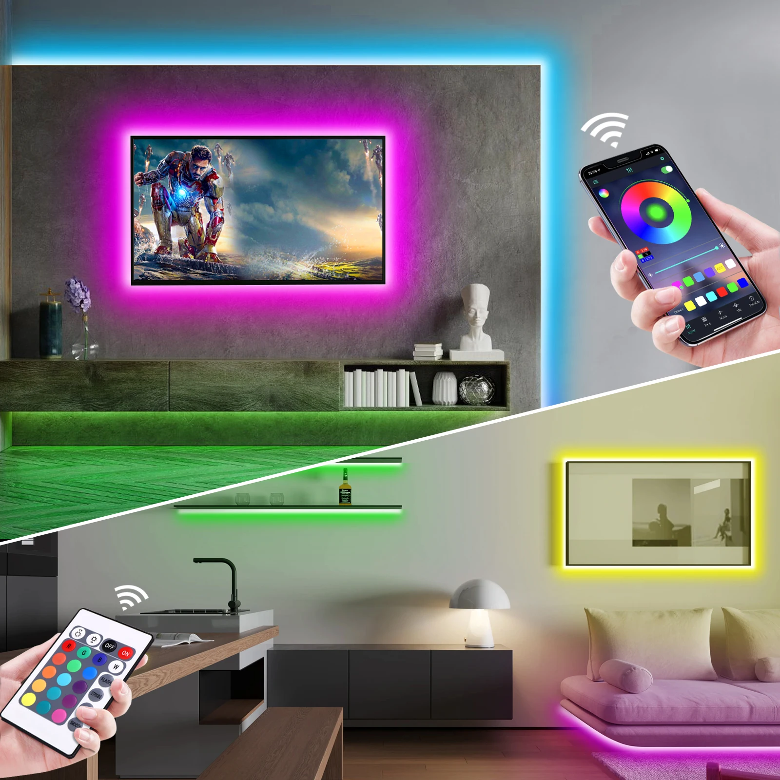1-5m RGB LED Neon Strip Light  - огляд і ціна Lighting Decoration Ideas