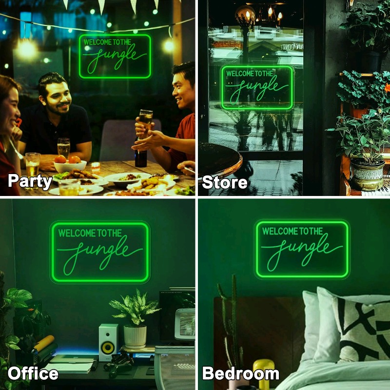 Custom LED Neon Lights Billboa - огляд і ціна Ambient Lighting Decor For Room