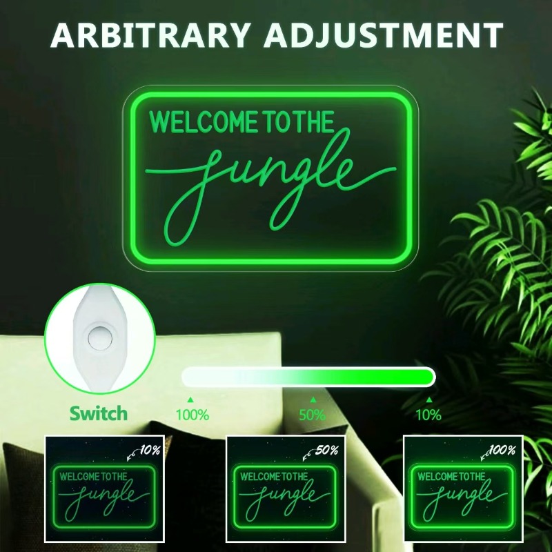 Custom LED Neon Lights Billboa - огляд і ціна Ambient Lighting Decor For Room