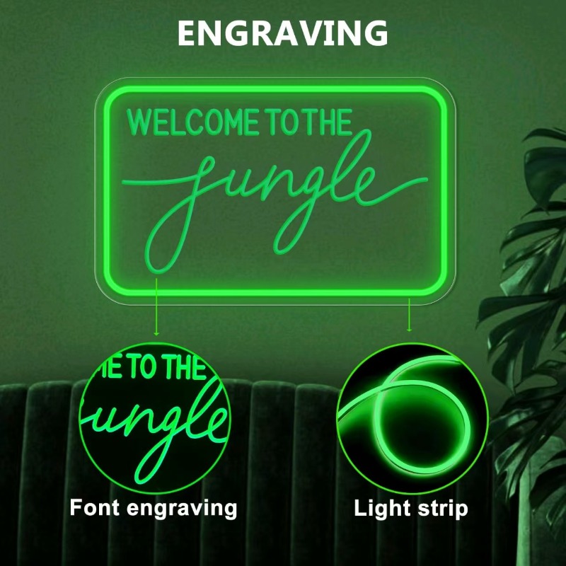 Custom LED Neon Lights Billboa - огляд і ціна Ambient Lighting Decor For Room